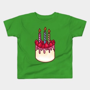 Strawberry Cake Kids T-Shirt